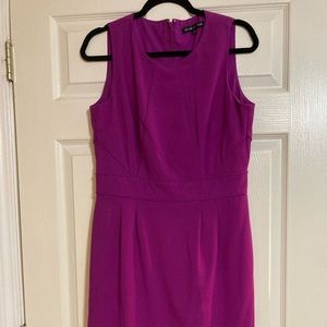 Magenta shift dress